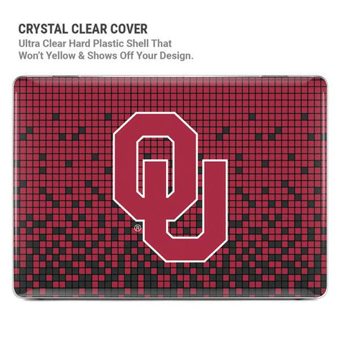 University of Oklahoma Sooners Red Digi MacBook Pro 14in (2021-24) Case plus Skin